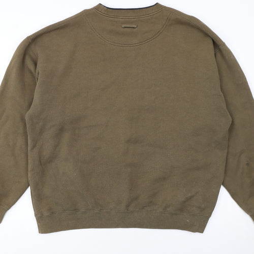 Columbia Mens Brown XL Crew Neck Pullover Sweatshirt