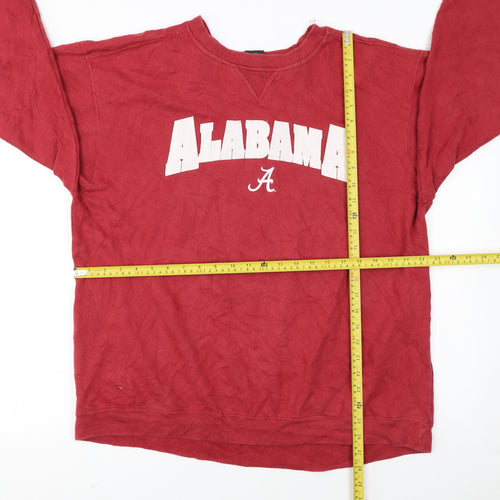Starter Alabama Red Crew Neck Sweatshirt Men's Large Cotton