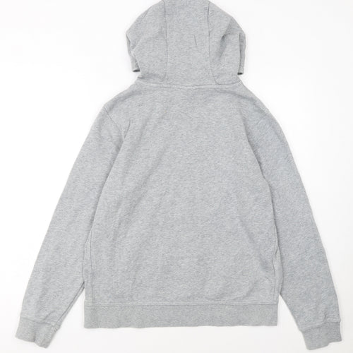 Nike Boys Grey XL Hoodie 13-15 Years Pullover Fleece Sweatshirt