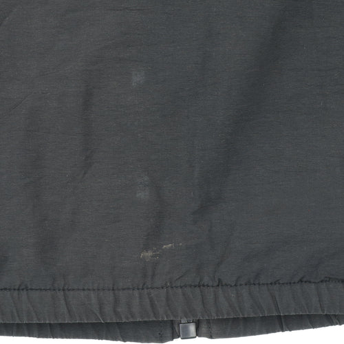 U.S. Polo Assn. Men's Black Medium Full Zip Bomber Jacket