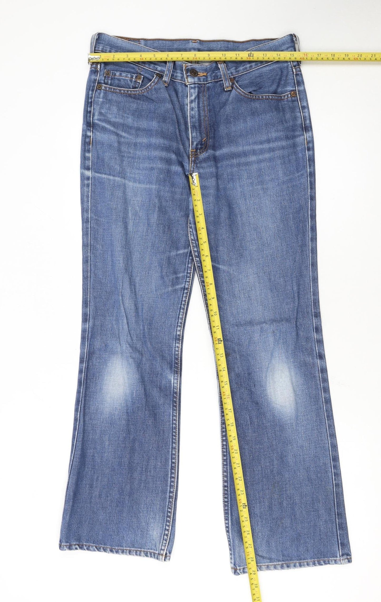 Levi's Women's Blue 28 Bootcut Stretch Denim Jeans