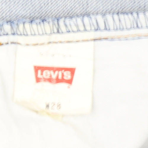 Levi's Women's Blue 28 Bootcut Stretch Denim Jeans
