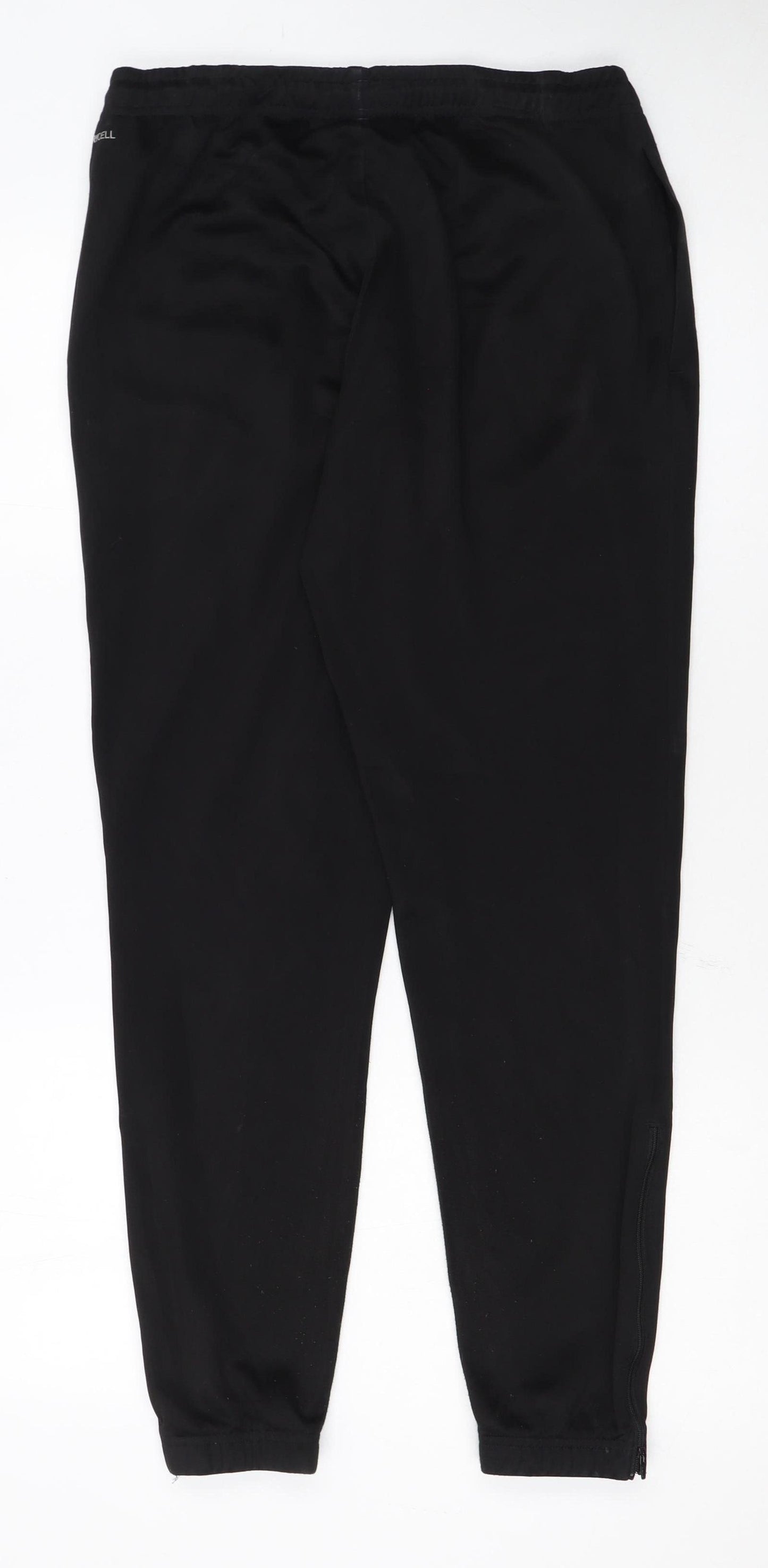 Puma Boys Black Jogger Trousers M Elastic Waist Activewear