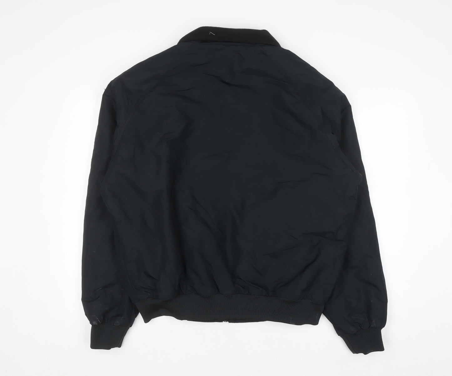 Port Authority Men's Black M Bomber Jacket Polyester Full Zip