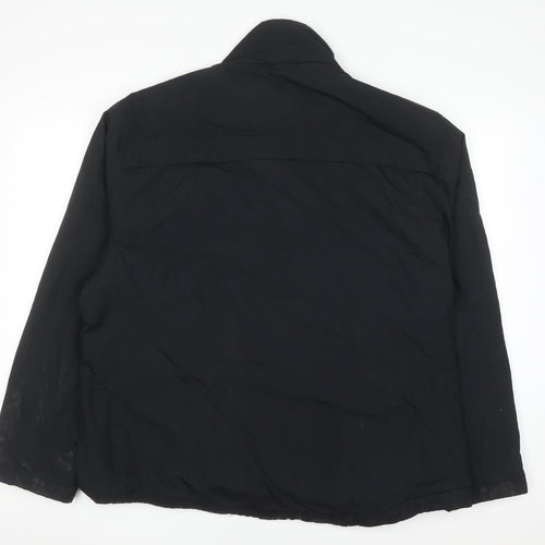 Timberland Men's Black XL Parka Jacket Waterproof Nylon Lined