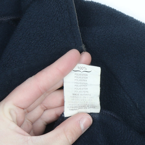 Pepe Jeans Men’s Blue Fleece 1/4 Zip Sweatshirt Size L