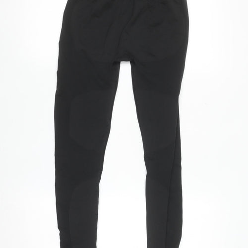 MP Women's Black Small Compression Leggings Active Gym Wear