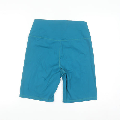 Dunnes Stores Women’s Teal Blue Biker Activewear Shorts L