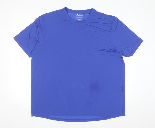 Dunnes Stores Men’s Royal Blue XXL Short Sleeve Crew Neck T-Shirt