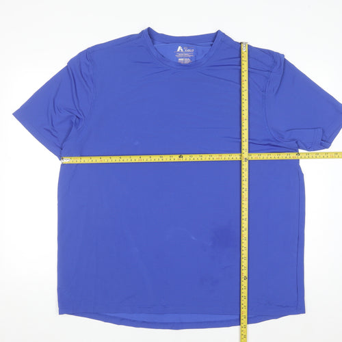Dunnes Stores Men’s Royal Blue XXL Short Sleeve Crew Neck T-Shirt