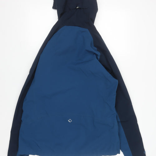 Regatta Women's Blue Waterproof Hooded Outdoor Jacket UK 16