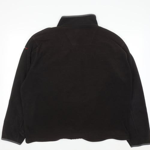 Regatta Men Black 3XL Fleece Full Zip Outdoor Sweatshirt
