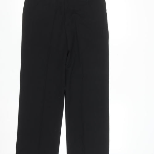 Bluezoo Boys Black Formal Dress Trousers 15 Years Regular Fit School Pants