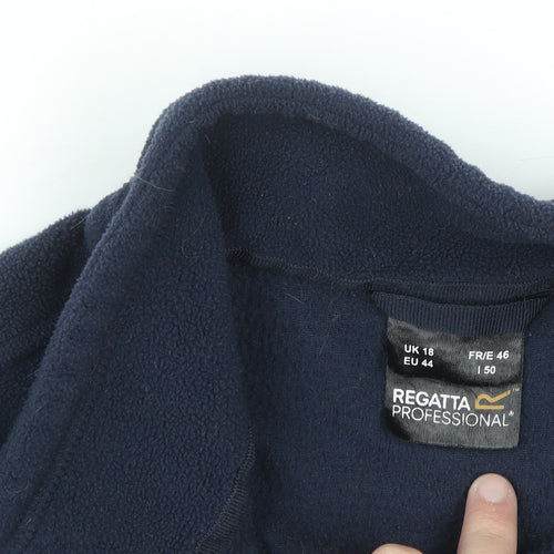 Regatta Professional Women's Navy Full Zip Fleece Jacket Size 18