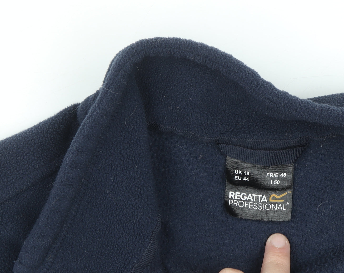 Regatta Professional Women's Navy Full Zip Fleece Jacket Size 18
