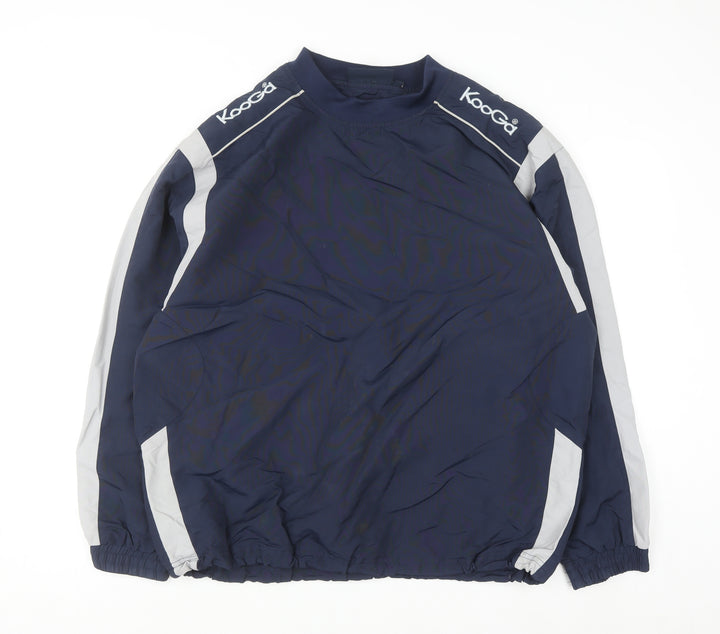 Kooga Men's Blue Medium Pullover Rugby Sweatshirt