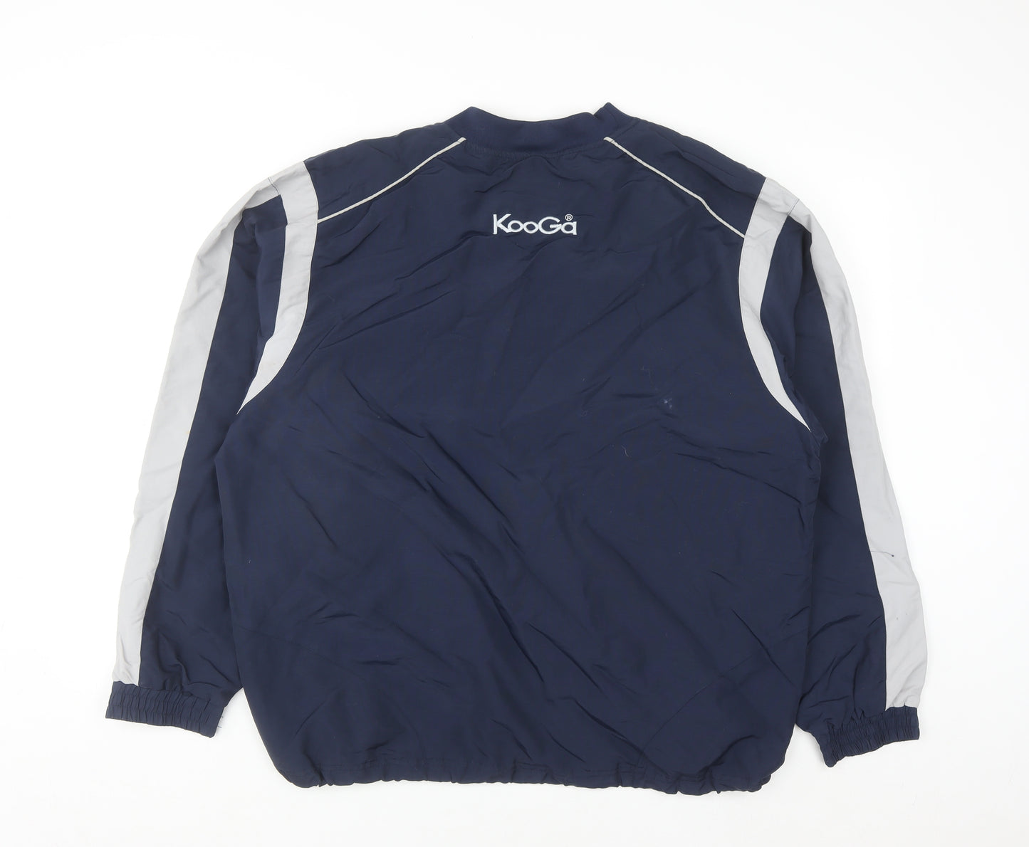 Kooga Men's Blue Medium Pullover Rugby Sweatshirt