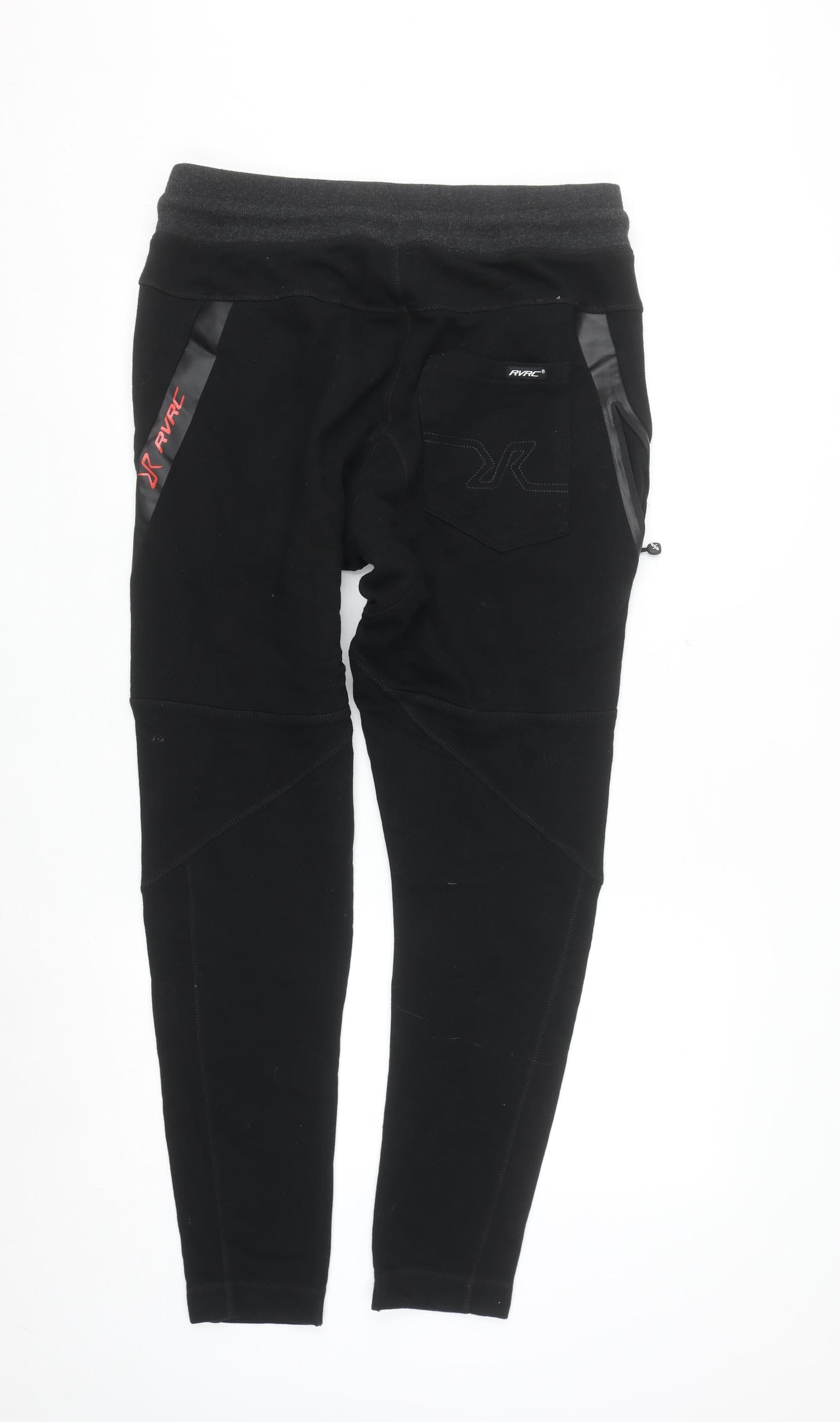 RevolutionRace Men's Black L Jogger Sweatpants with Zip Pockets
