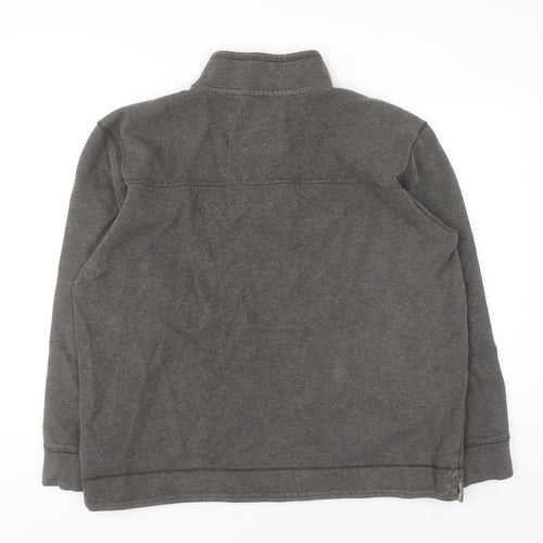 Mantaray Men's Grey 2XL Henley Fleece Sweatshirt