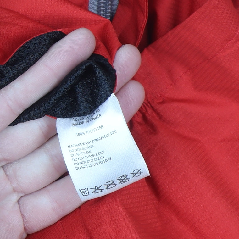 dhb Men's Red Windproof Cycling Jacket M Reflective Lightweight
