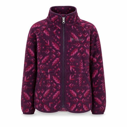 Columbia Girls Purple Fleece Full Zip Frozen II Sweatshirt XS