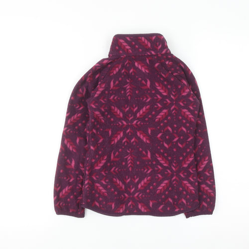 Columbia Girls Purple Fleece Full Zip Frozen II Sweatshirt XS