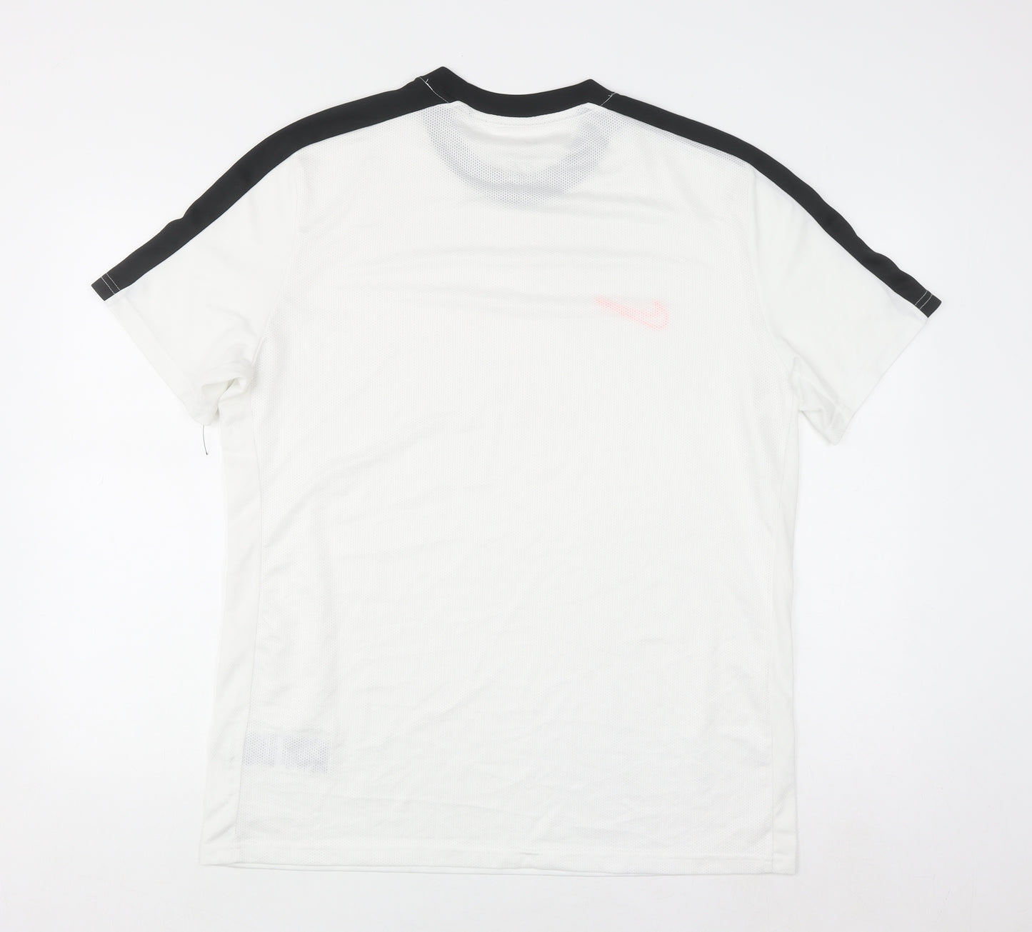Nike Men’s White Dri-FIT Slim Fit Short Sleeve T-Shirt XL