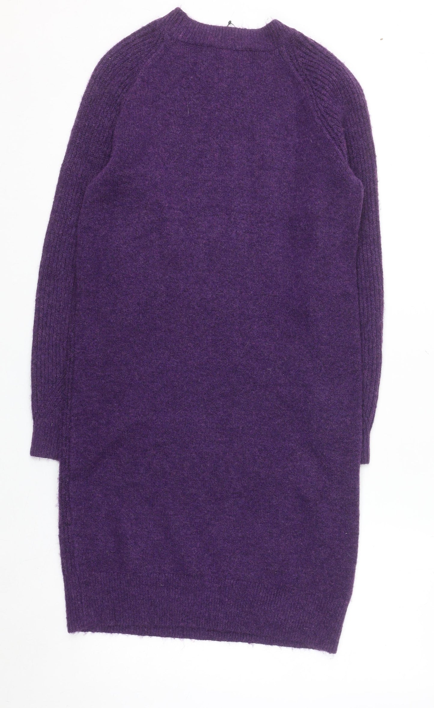 Marks and Spencer Women’s Purple Knit Jumper Dress XS