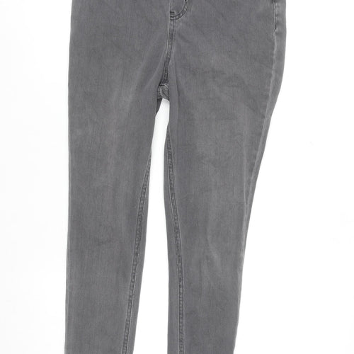 F&F Women’s Grey Skinny Jeans Size 12 Stretch Denim