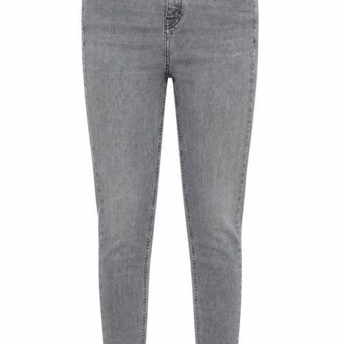 Topshop Women’s Grey Skinny Jeans Size 12 Regular Stretch Denim