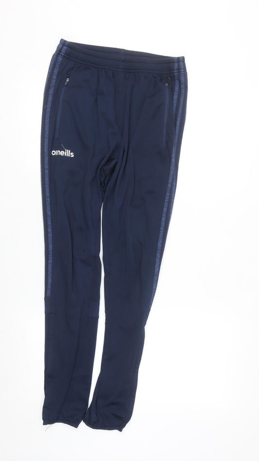 O'Neills Men's Blue Slim Fit Track Pants S Activewear Trousers