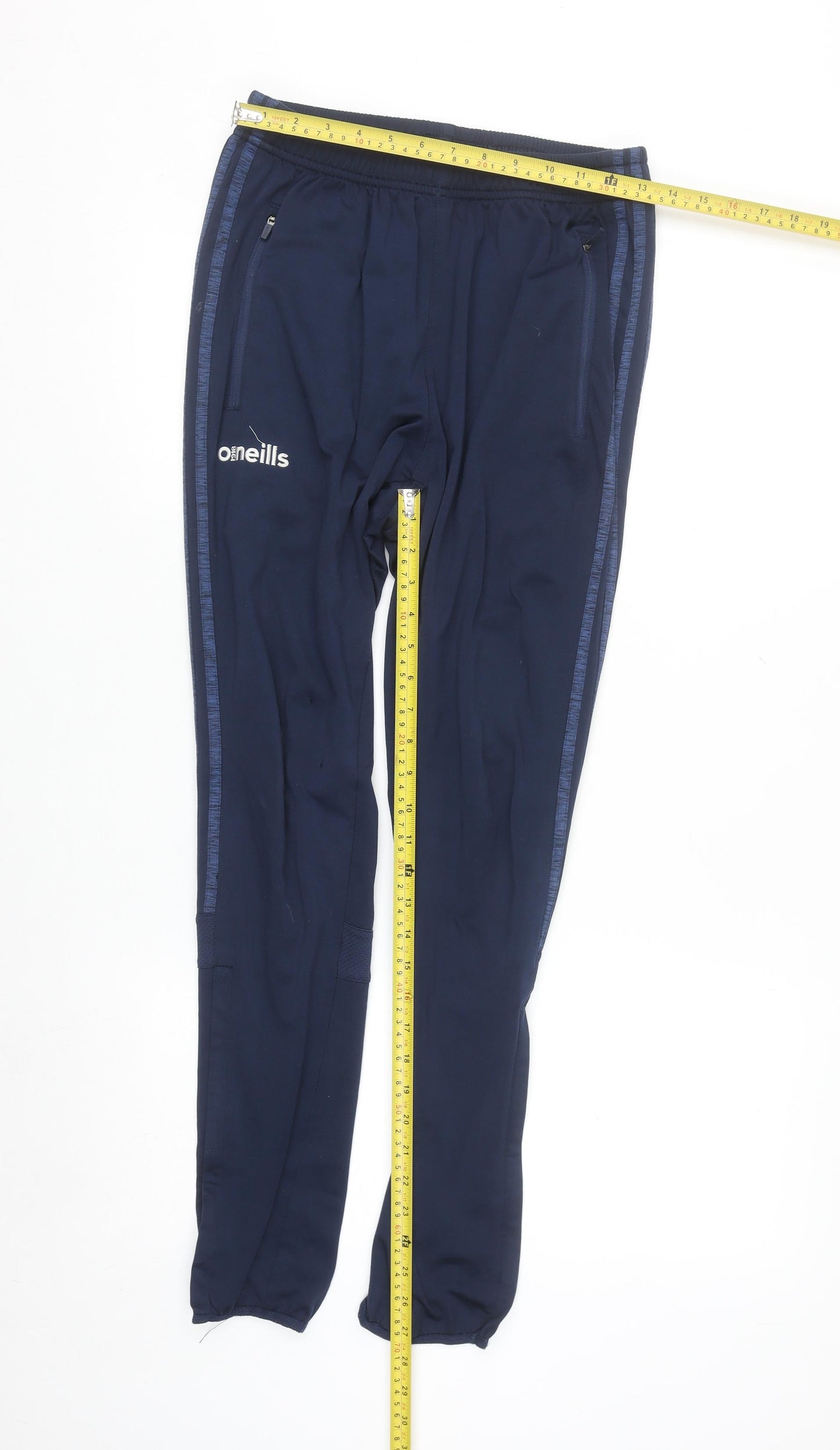 O'Neills Men's Blue Slim Fit Track Pants S Activewear Trousers