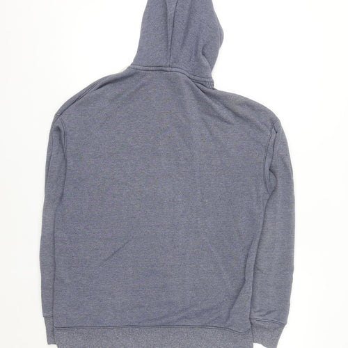 Nike Men's Blue Full Zip Hoodie Medium Sportswear