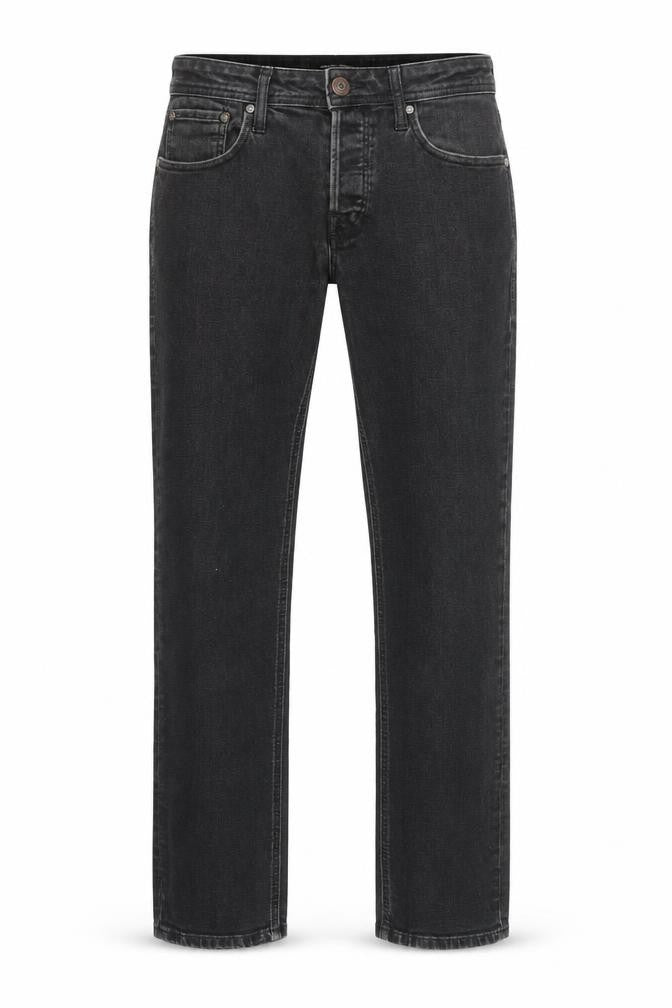 Jack & Jones Men’s Black Slim Fit Straight Leg Jeans Size 30/30
