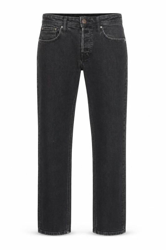 Jack & Jones Men’s Black Slim Fit Straight Leg Jeans Size 30/30