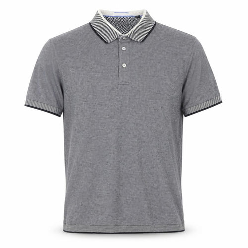 Ted Baker Men's Grey Cotton Short Sleeve Polo Shirt Size L