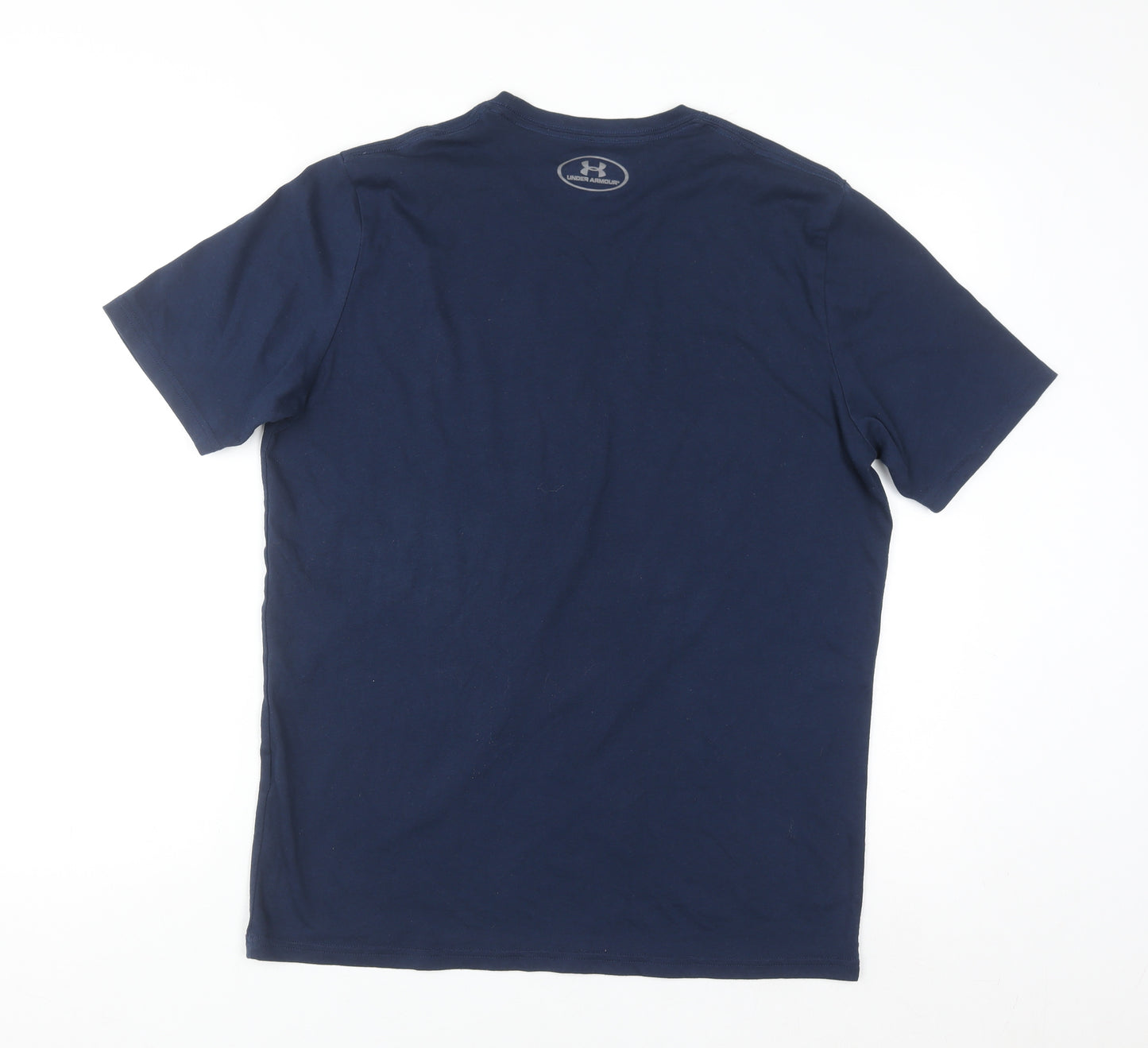 Under Armour Men's Blue HeatGear Short Sleeve Sports T-Shirt M