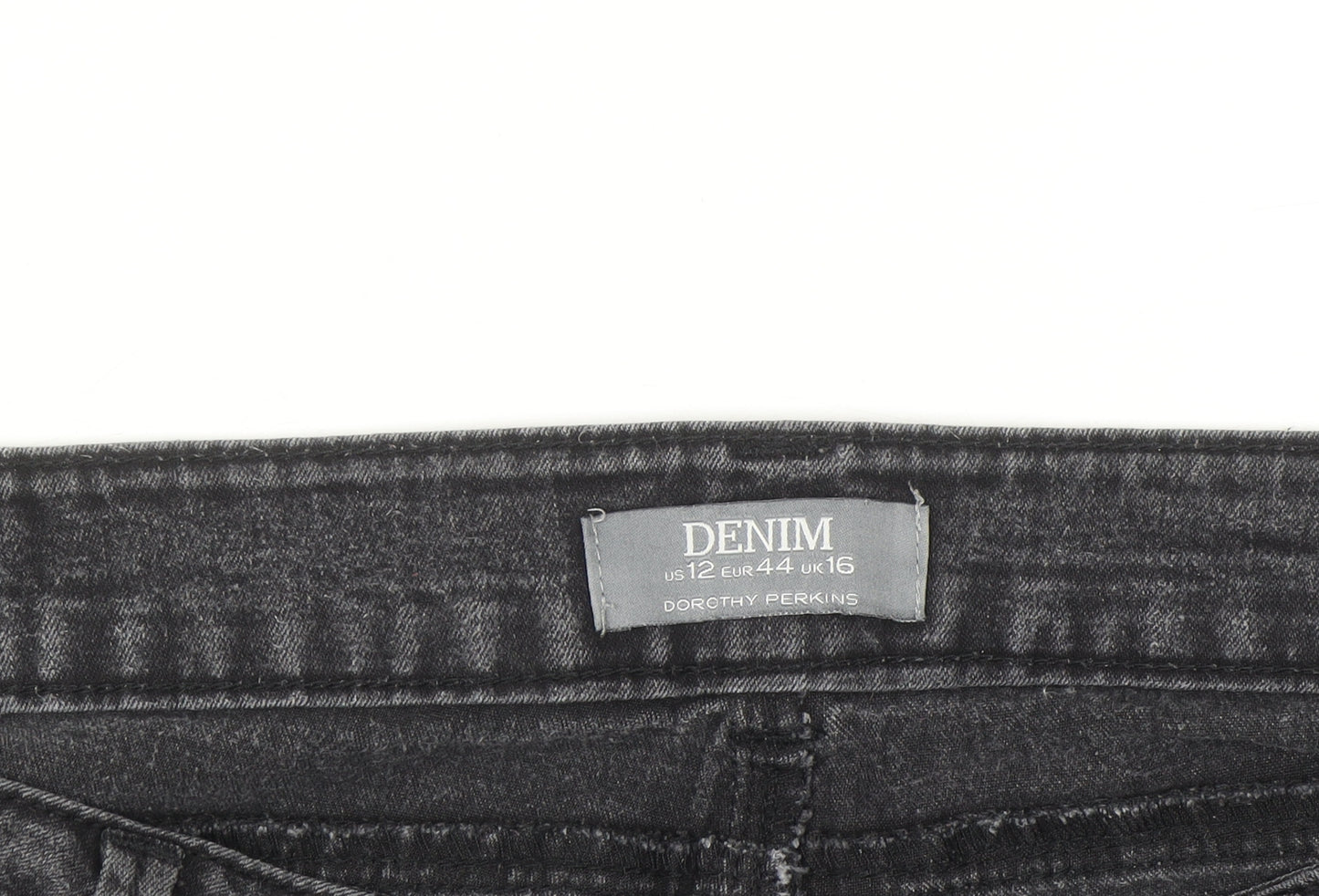 Dorothy Perkins Women’s Black Bootcut Denim Jeans Size 16