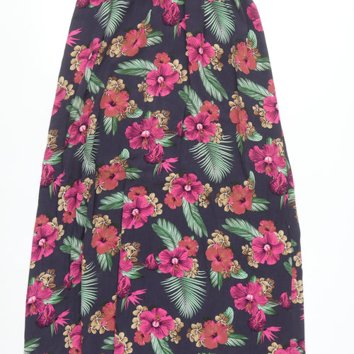 Rip Curl Womens Multicoloured Floral Maxi Dress Size 10