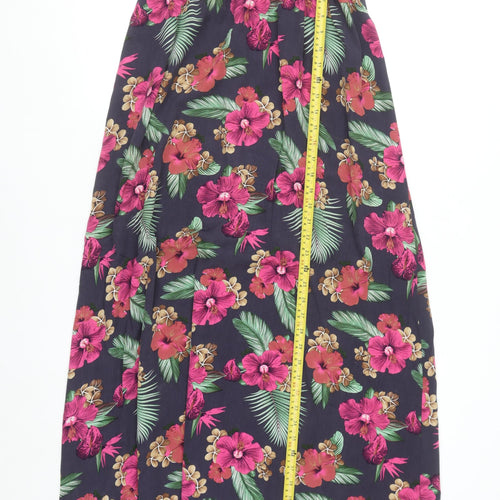 Rip Curl Womens Multicoloured Floral Maxi Dress Size 10
