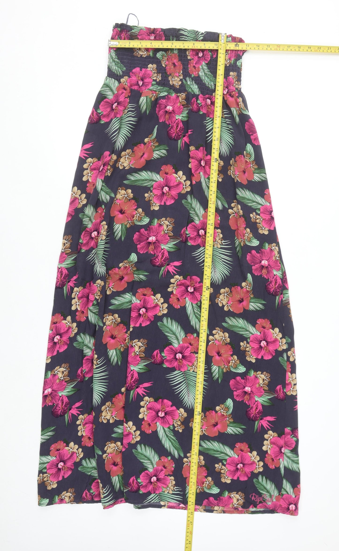 Rip Curl Womens Multicoloured Floral Maxi Dress Size 10