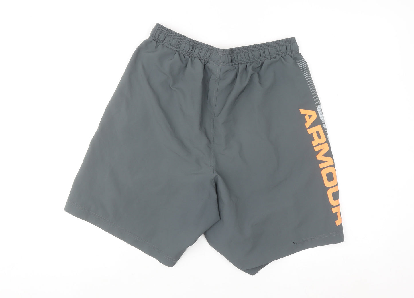 Under Armour Womens Grey M Athletic Shorts Quick Dry Gym Training Wear