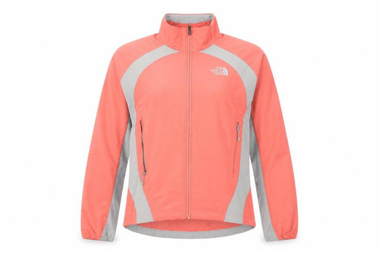 The North Face Women's Pink Windbreaker Jacket Size M