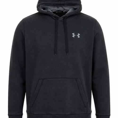 Under Armour Men's Black Pullover Hoodie L Relaxed Fit Sportswear