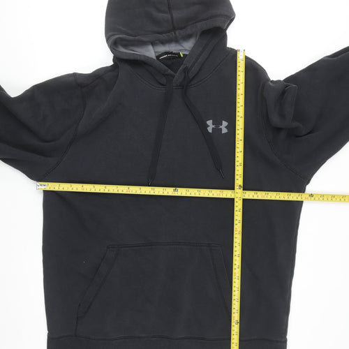 Under Armour Men's Black Pullover Hoodie L Relaxed Fit Sportswear
