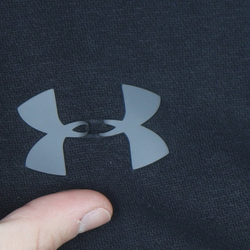 Under Armour Men's Black Pullover Hoodie L Relaxed Fit Sportswear