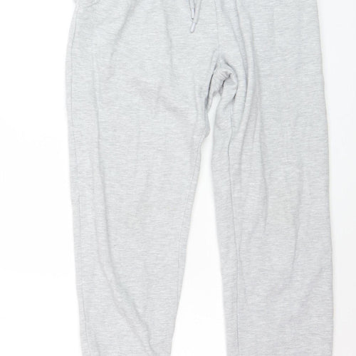 Dunnes Stores Boys Grey Jogger Sweatpants Small 8 Years Cotton Blend