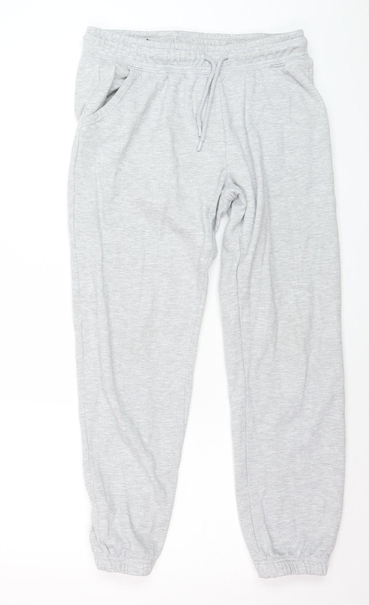 Dunnes Stores Boys Grey Jogger Sweatpants Small 8 Years Cotton Blend