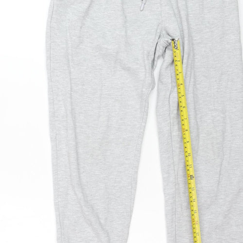 Dunnes Stores Boys Grey Jogger Sweatpants Small 8 Years Cotton Blend