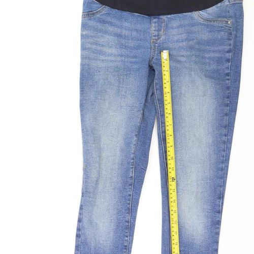 Primark Maternity Blue Skinny Jeans Women’s Size 8 Stretch Denim